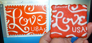 Love_and_ribbons_stamp_and_cookie